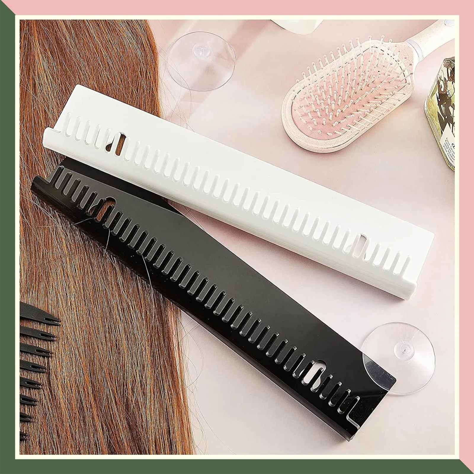 

Hair Extension Rack Professional Hair Extension Holder Tool Stainless Steel Metal Display For Human Hair Extensions