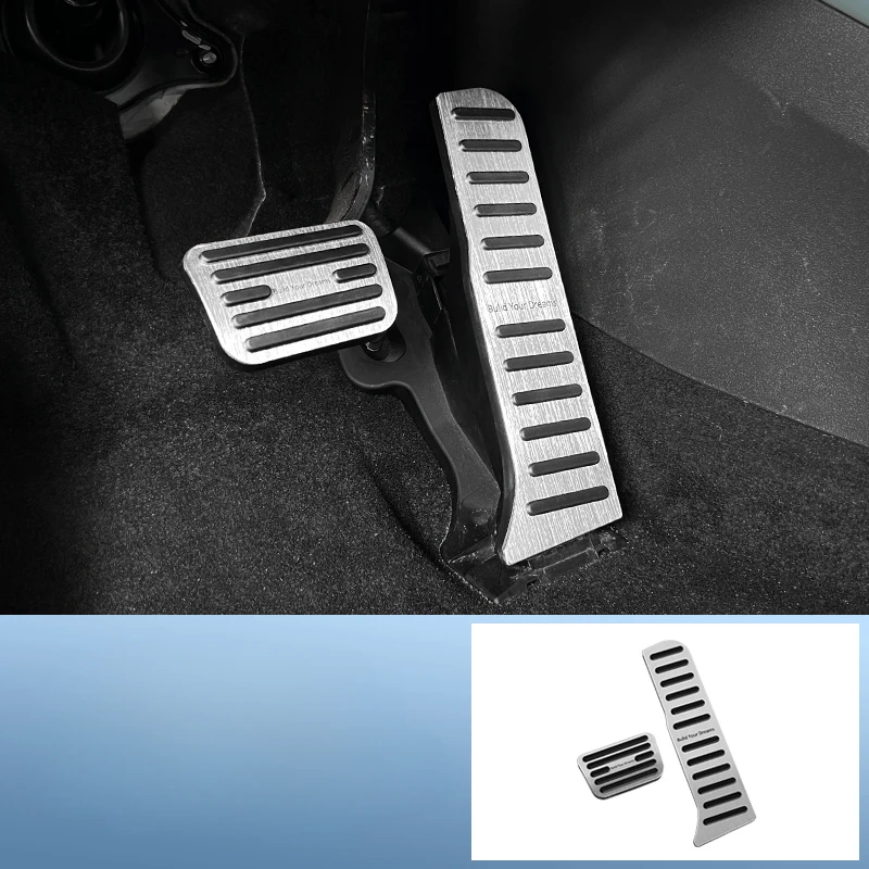 

Aluminum alloy accelerator and brake pedals For BYD Seal Car accessories