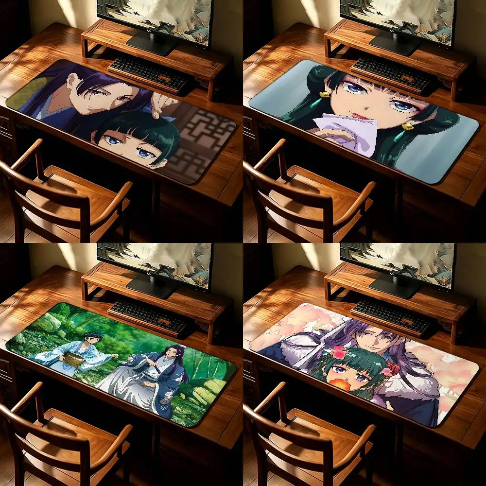 Anime K-kusuriya No Hitorigoto-S Cute Mouse Pad Computer Mat Deskpad Laptop Keyboard Mat Office Large Landscape Mousepad