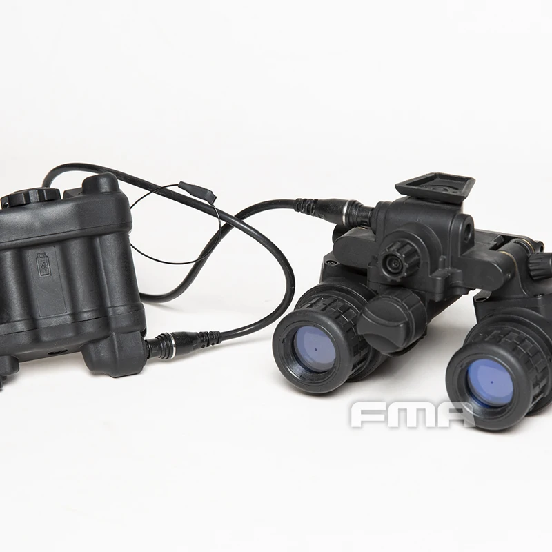 FMA Tactical Airsoft Dummy AN/PVS31 Luminous version Night Vision Goggles Model No Function NVG with Battery Case