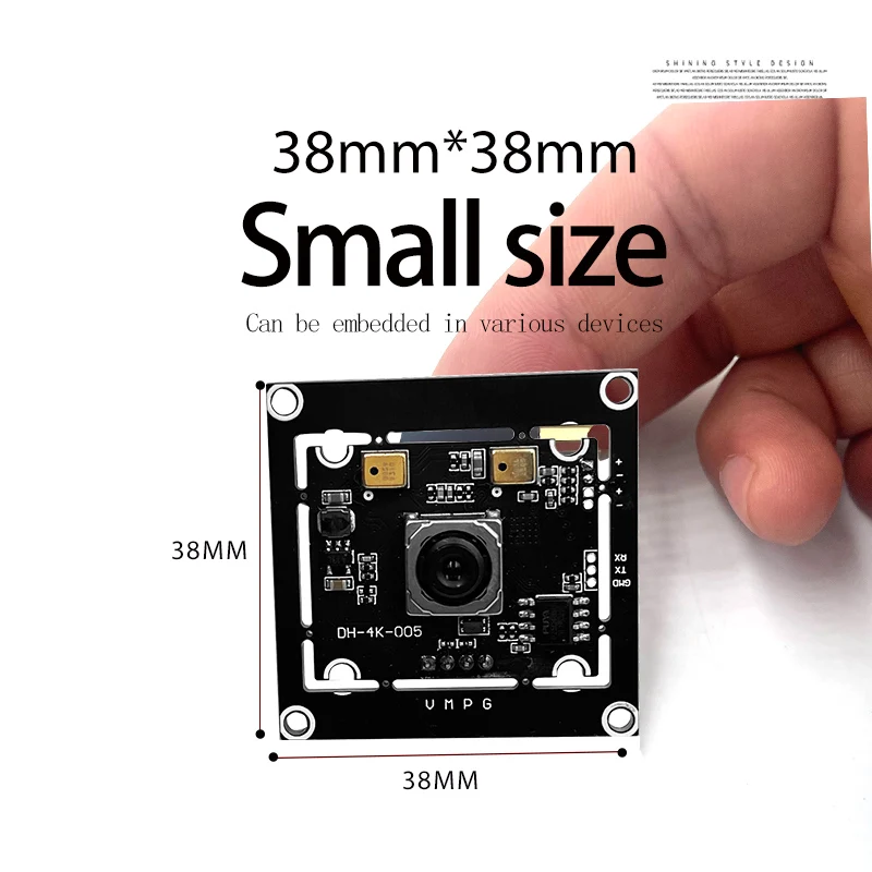 Módulo de cámara interfaz USB de alta definición sin controlador adecuado para WinXP/Win7/Win8/Win10/OSX/Linux/Android IMX362 4000*3000