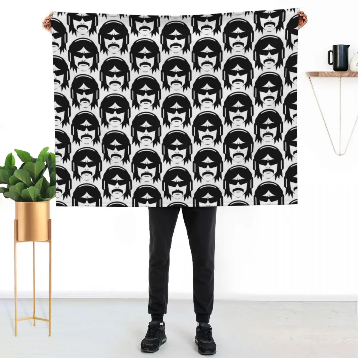

dr.disrespect Throw Blanket Luxurious Soft Fuzzy Blanket for Sofa Bed