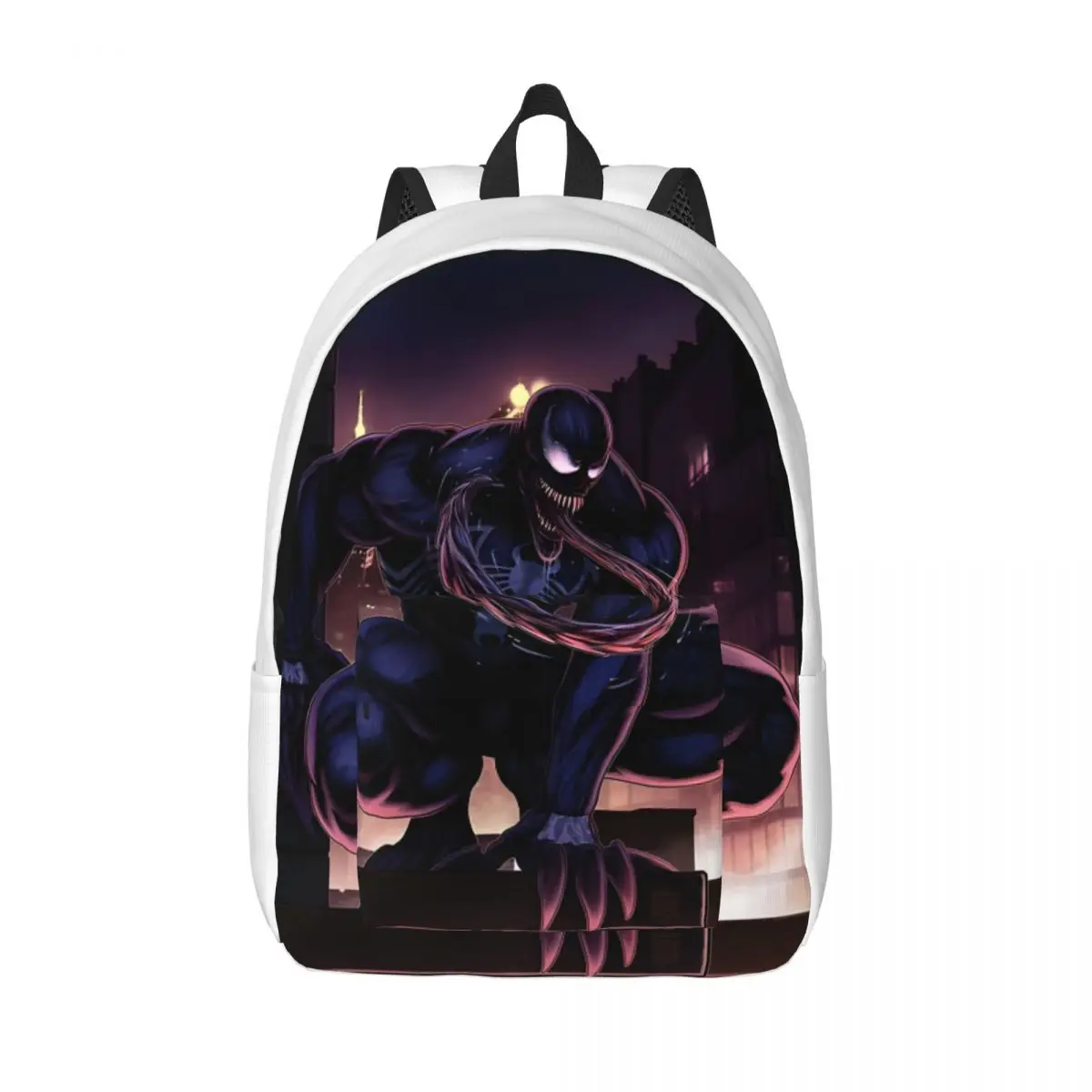 Classic Venom Knapsack Weekend Picnic Retro Washable Marvel Spider-Man For Men Women Daypack Birthday Gift