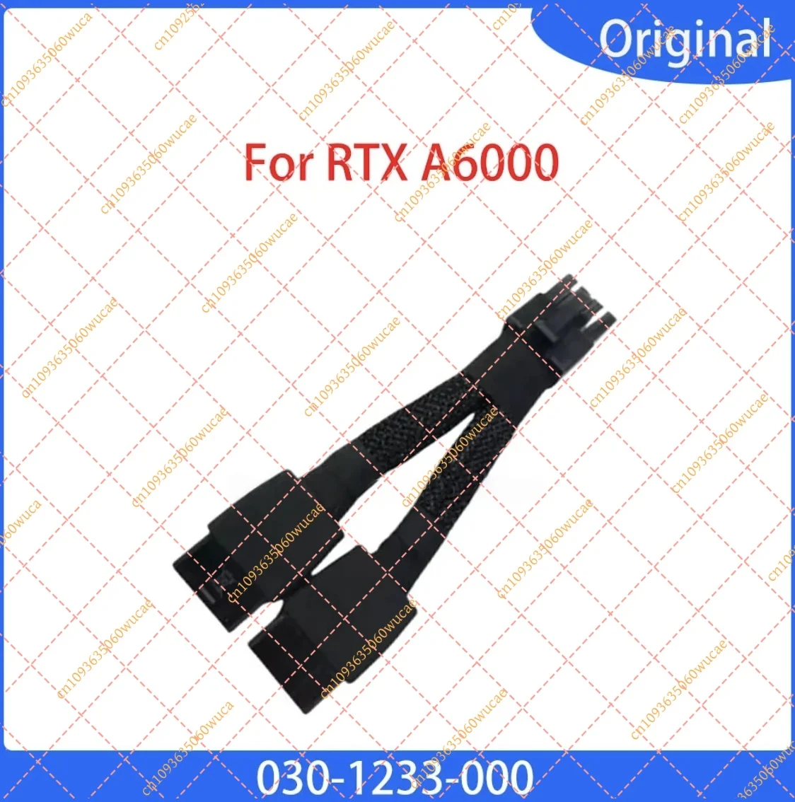 Dual 8 Pin to 8 Pin GPU Power Cable for Professional Graphics Cards, High-Performance Replacement Power Cord for Workstation