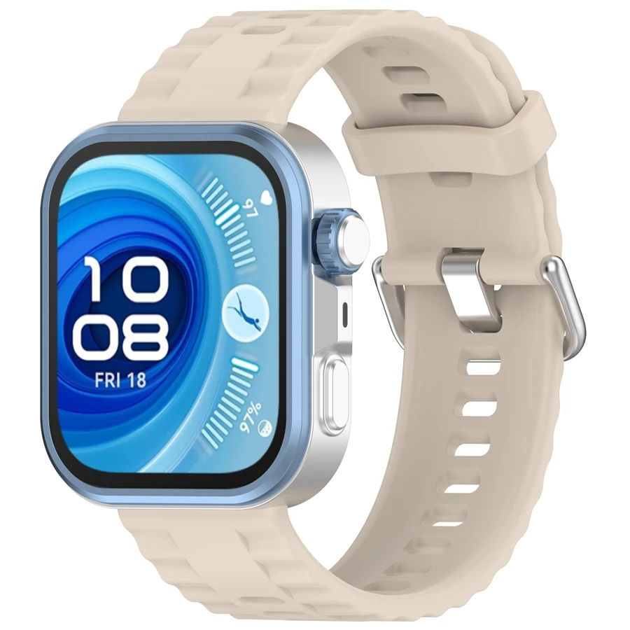 Siliconen bandje voor Huawei Watch Fit 3/4/5 band accessoires vervangende sport armband voor Huawei Watch Fit 4 5 Pro band