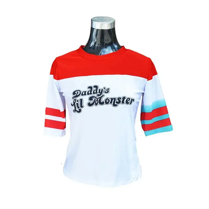 Bear House A 002, женская куртка для косплея Harley, брюки, рубашка, костюм Quinn для детей и взрослых, отряд злодея, сбор, новинка 2025 года Q7Q8