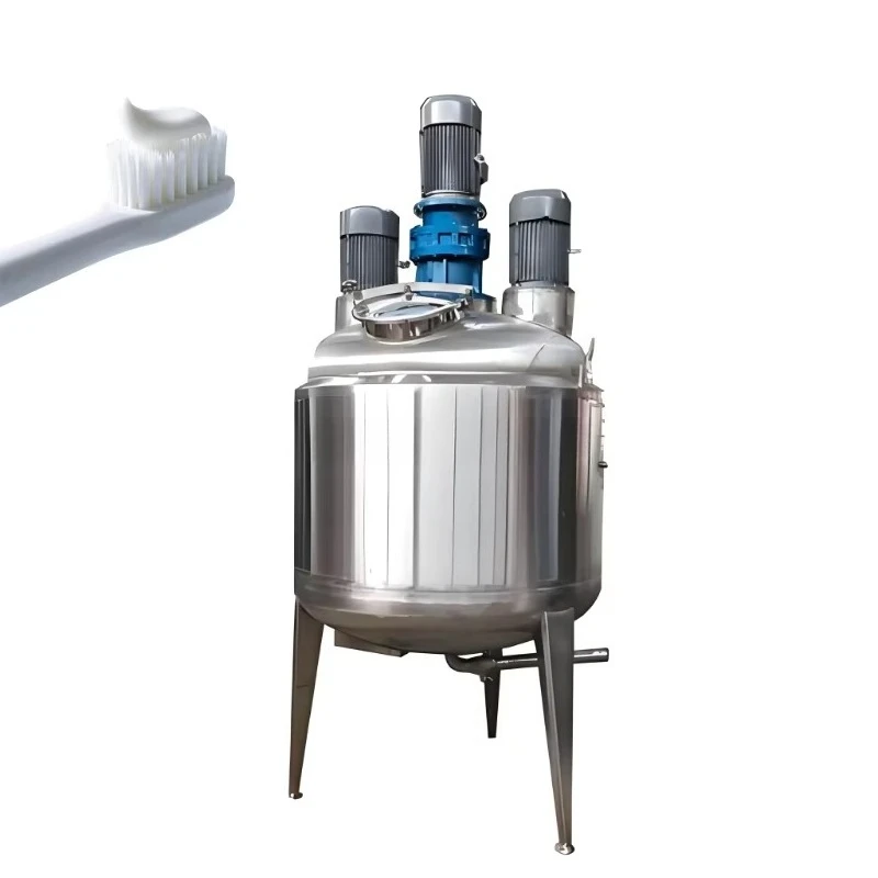 High Shear Homogenizer Mixer Cream Mayonnaise Chocolate Sauce Vacuum Emulsifying Mixer