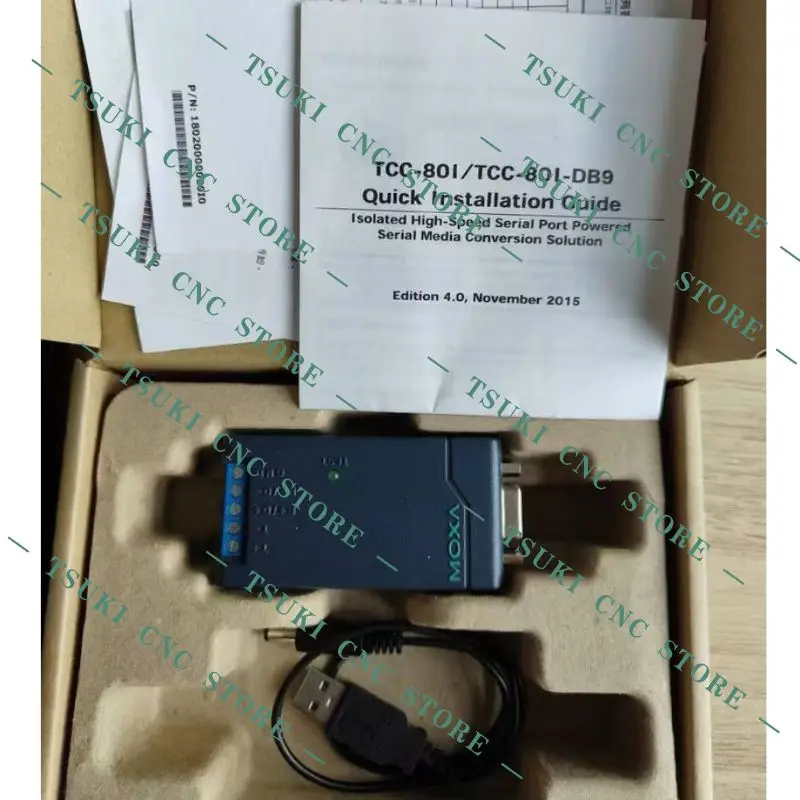 New TCC-80I isolated bidirectional converter for fast delivery