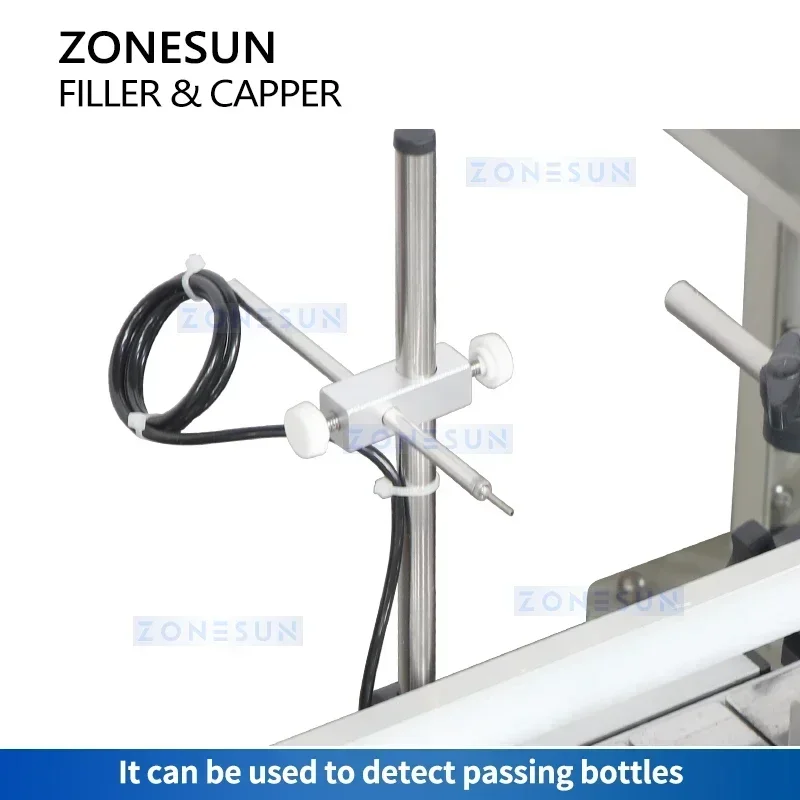 ZONESUN Automatic Filling Capping Production Line Piston Pump Filler Capper Paint Can Cap Packaging Equipment ZS-FAL180B4