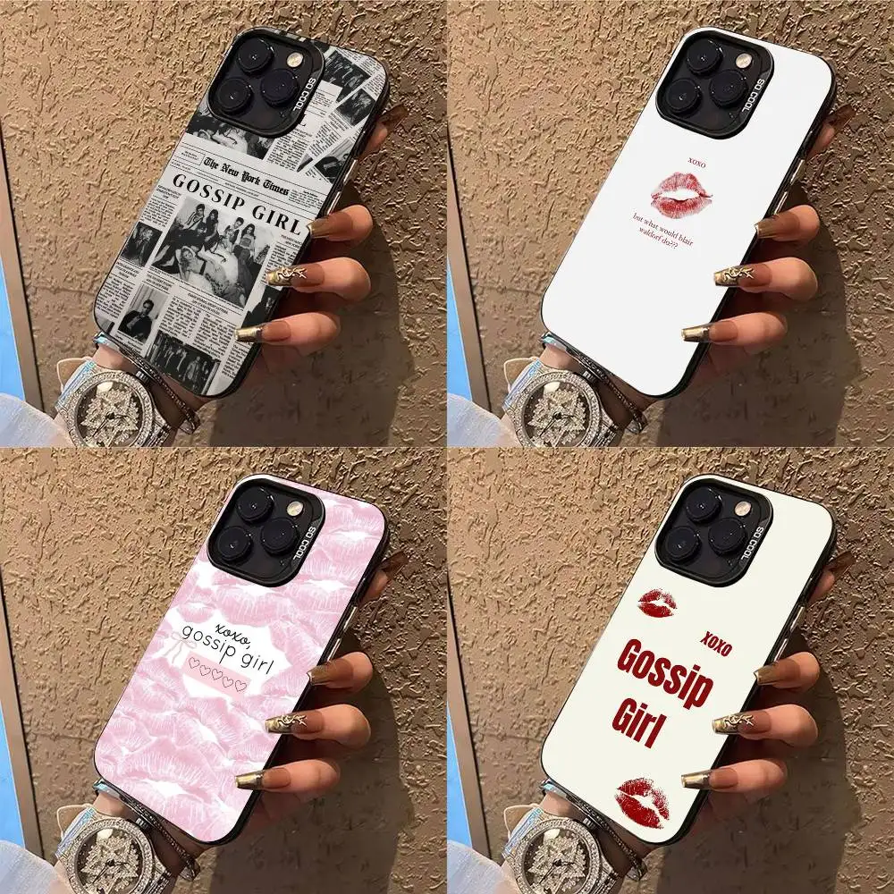 

G-Gossip Girl show Phone Case Phone Case For iPhone 14 16 15 11 12 13 Pro Max Mini Plus Shockproof Cover