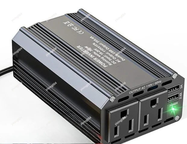 

Portable 300W 110V Power Inverter Designed for 18V 20V Lithium Battery DC to AC Converter
