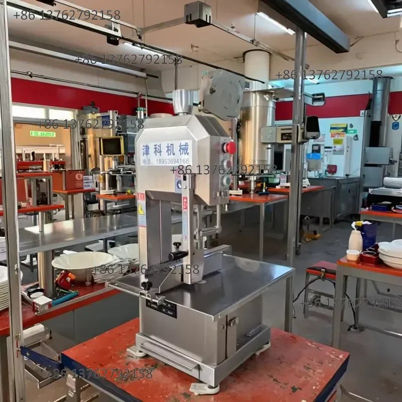【2026】 New Industrial Grade Stainless Steel Saw Machine for Meat and Poultry Processing Semi Automatic with Adjustable