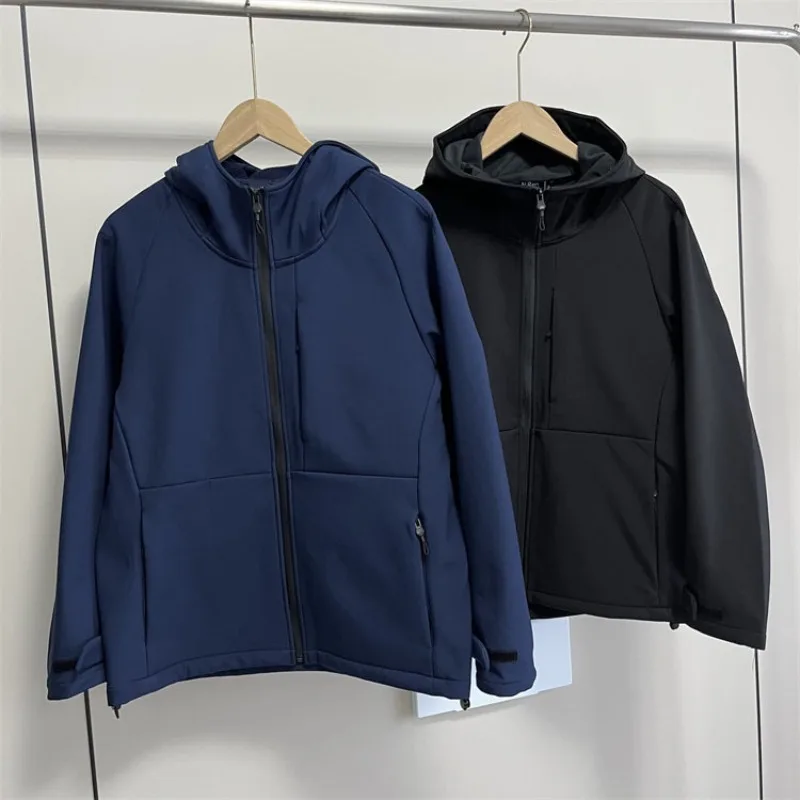 

Men's Household with Fleece Warm Fleece Fleece Autumn/winter Hooded Jacket Sweatshirt