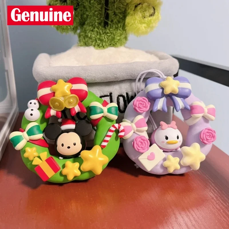 

Disney Sorcerer Mickey Series Strawberry Bear Winnie Star Fortune Flower Ring Hanging Decoration Blind Box Christmas Gift
