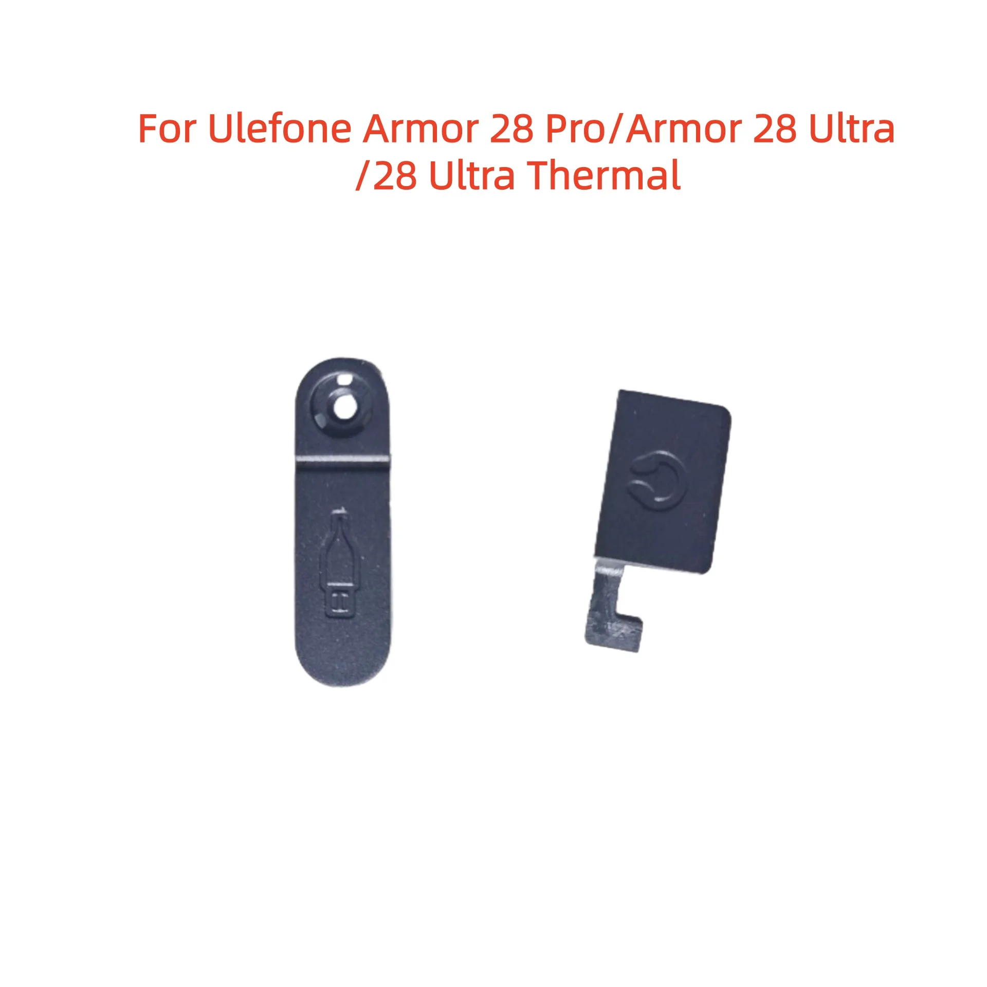 

For Ulefone Armor 28 Ultra Thermal Phone Anti Dust Earphone Type C Rubber Dust Cap For Ulefone Armor 28 Pro Charge Port Plug