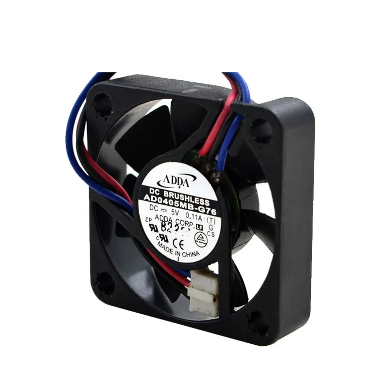 

ORIGINAL AD0405MB-G76 5V 0.11A 4010 40*40*10mm NEW COOLING FAN RADIATOR