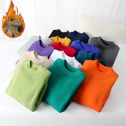 Teen Kids Winter Sweatshirt Fleece Thicken Warm Casual Pullovers Tops for Boys Girls Clothes 8 10 12 Y Children Sports Costumes