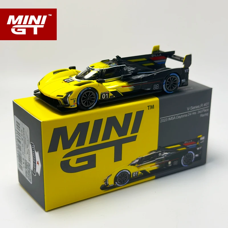 MINIGT 1:64 V Series.R #01 Racing alloy car model MGT 708