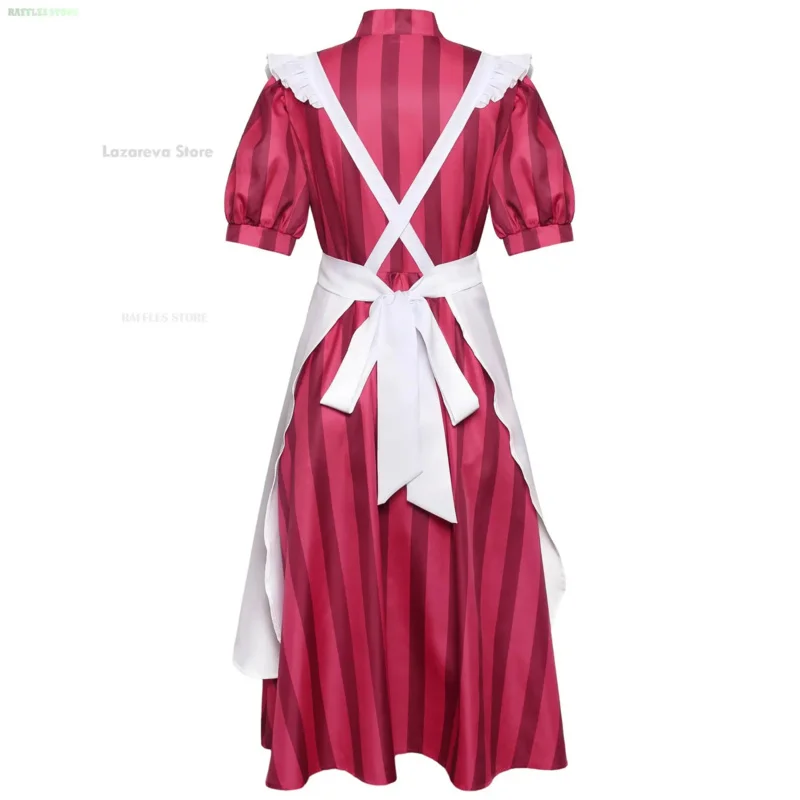 أفلام الرسوم المتحركة الصبي والبطل كيريكو فساتين الخادمة التأثيرية زي كيف تعيش؟ أزياء الهالوين ماهيتو ماكي ليدي هيمي كوسبلاي