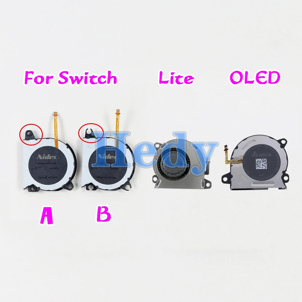 1PC Für Schalter Lite Integrierte CPU Lüfter Für Nintendo Schalter NS NX OLED Konsole Reparatur Teile