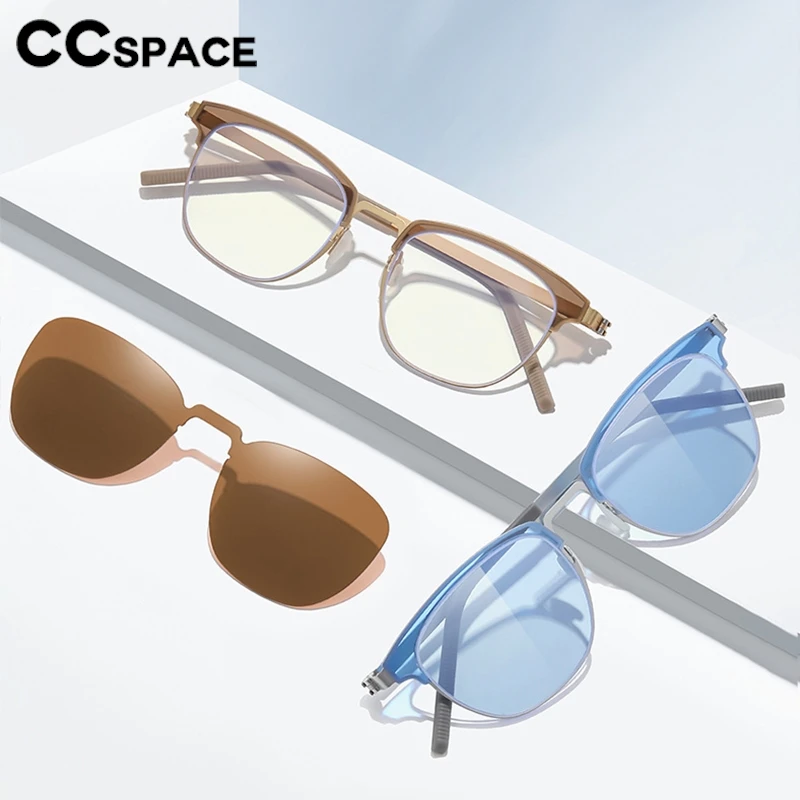 Multi Lens Sunglasses With No Solder Joints Ultra Light Screw Free Sunglasses Frame Myopia Optical Frame 309497