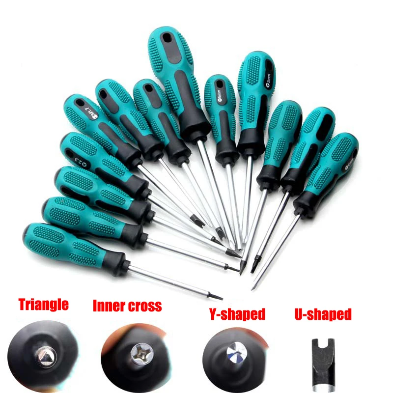 Antiskid U/Y/Triangular Inner Cross Screwdriver Multiple Specifications Special Shaped Screwdriver Tools