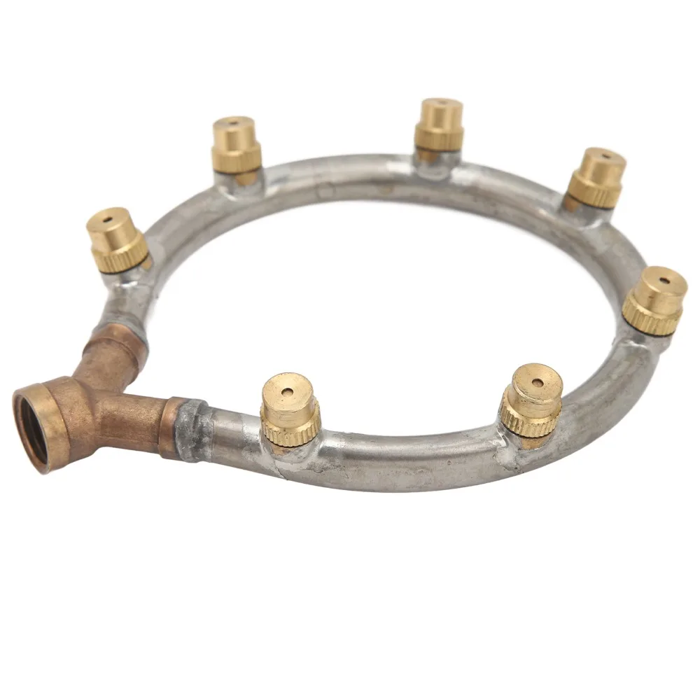 Stainless Steel, Copper Annular Nozzle Multifunctional M14x1.5 Mm Female Thread Atomizing Nozzle 7/10/15/20 Heads