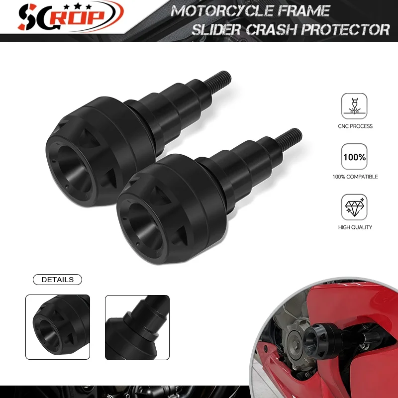 

r3 r25 Motorcycles Falling Protector For YZF-R3 YZF-R25 FAZER FZ1 FZ6 FZ6R FZ8 Anti Crash Frame Slider Fairing Guard Protector