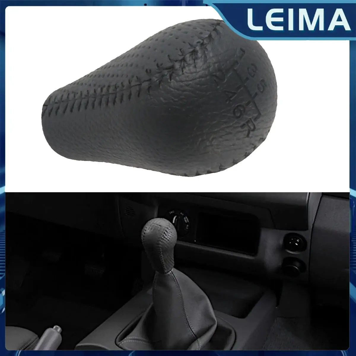 6 Speed Gear Shift Knob For NISSAN Navara D40 Frontier Double Cab 2005-2015 32865-EB30B 32865EB30B 3286540U00 Gear Knob Handle