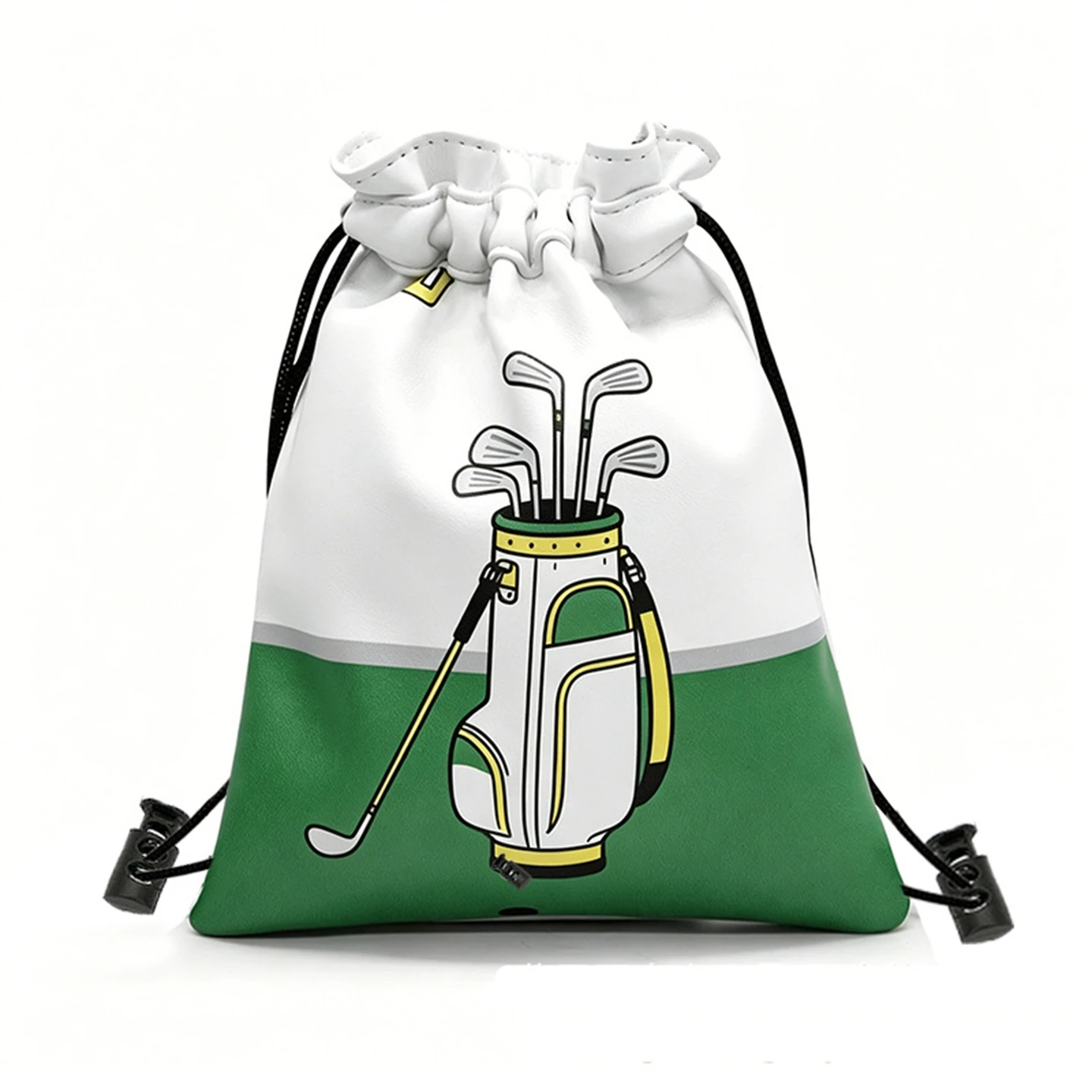 Golf Equipment Drawing - 새로운 골프공 보관 가방 - 조임끈