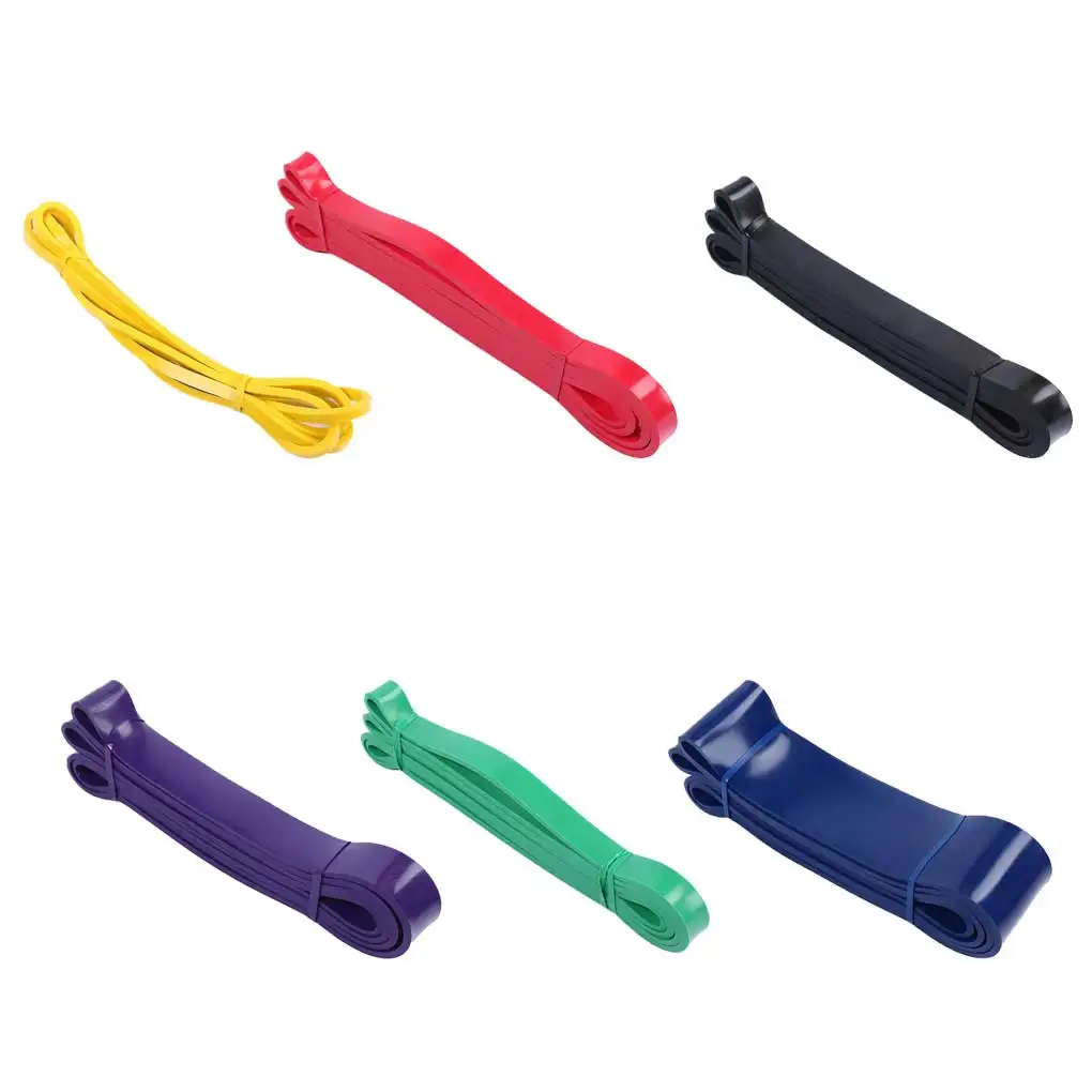 Yoga Fitness Resistance Band Expander Belt Training Pilates Household