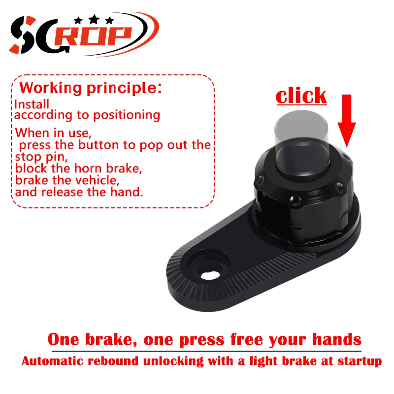 nmax xmax smax Hot Sales Motorcycle CNC Semi-automatic Parking Switch Button Lock For NMAX 155 125 XMAX 400 300 250 125 SMAX 155