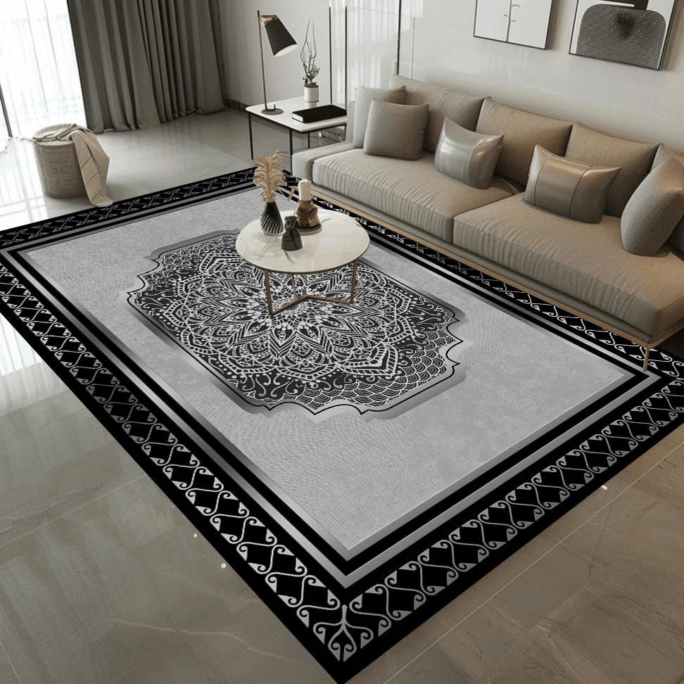 

Modern Home Decoration Soft Carpets for Living Room Luxury Carpet Hotel Hall Sofa Area Floor Mat Room Doorway Decor Hallway Rugs