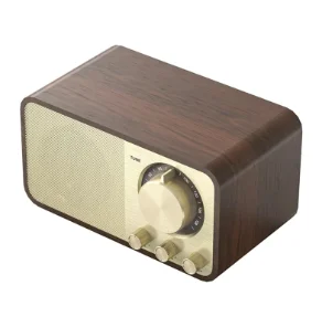 

Nostalgic Bluetooth Speaker Bluetooth Sound Retro Classic Speaker Retro Radio Wireless Bluetooth 5.0 Wooden Portable Subwoofer