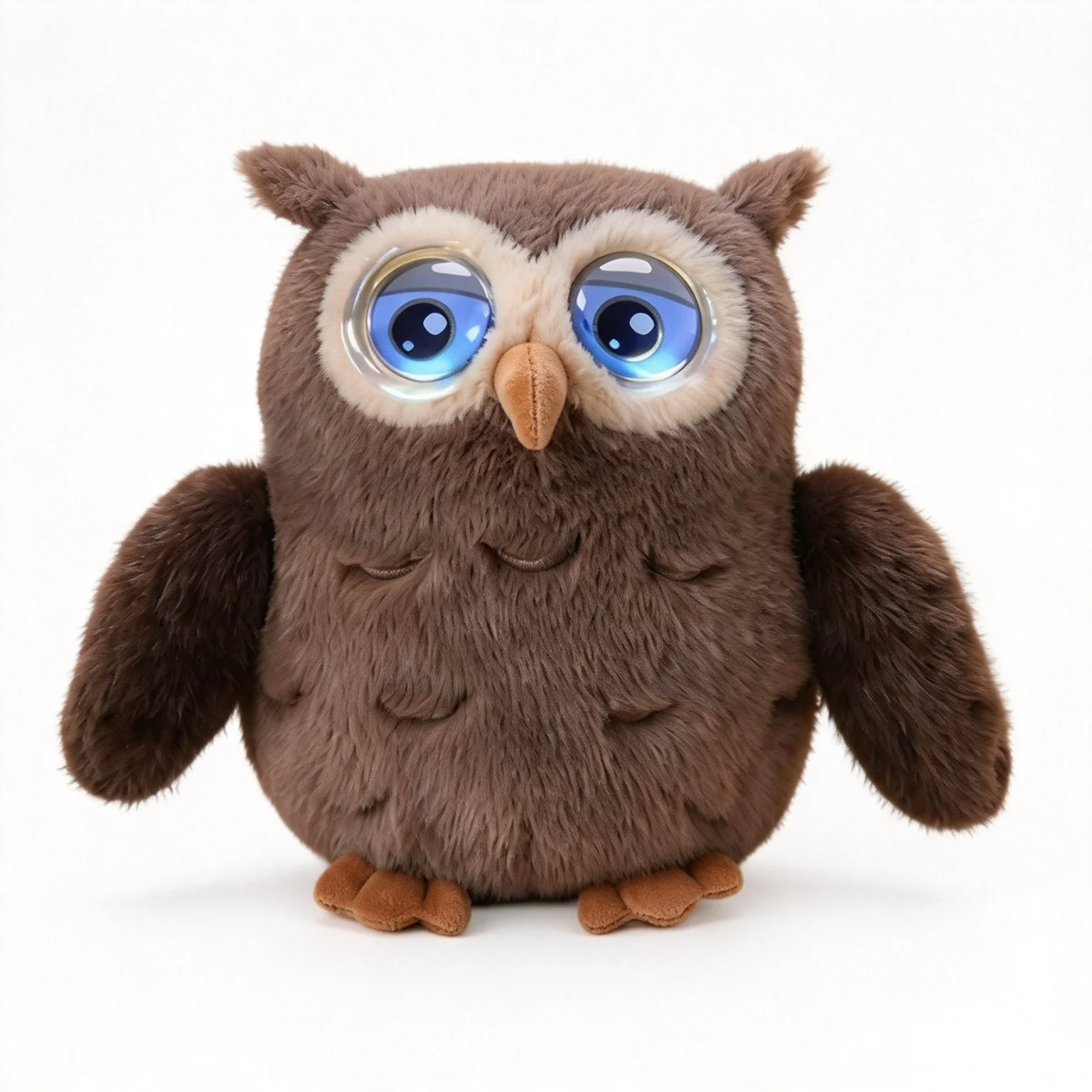 AI Owl Robot Plush Toy, Smart Talking Interactive Stuffed Animal, Early Education Kids Toy with Touch Response & Dynamic Eyes view 5