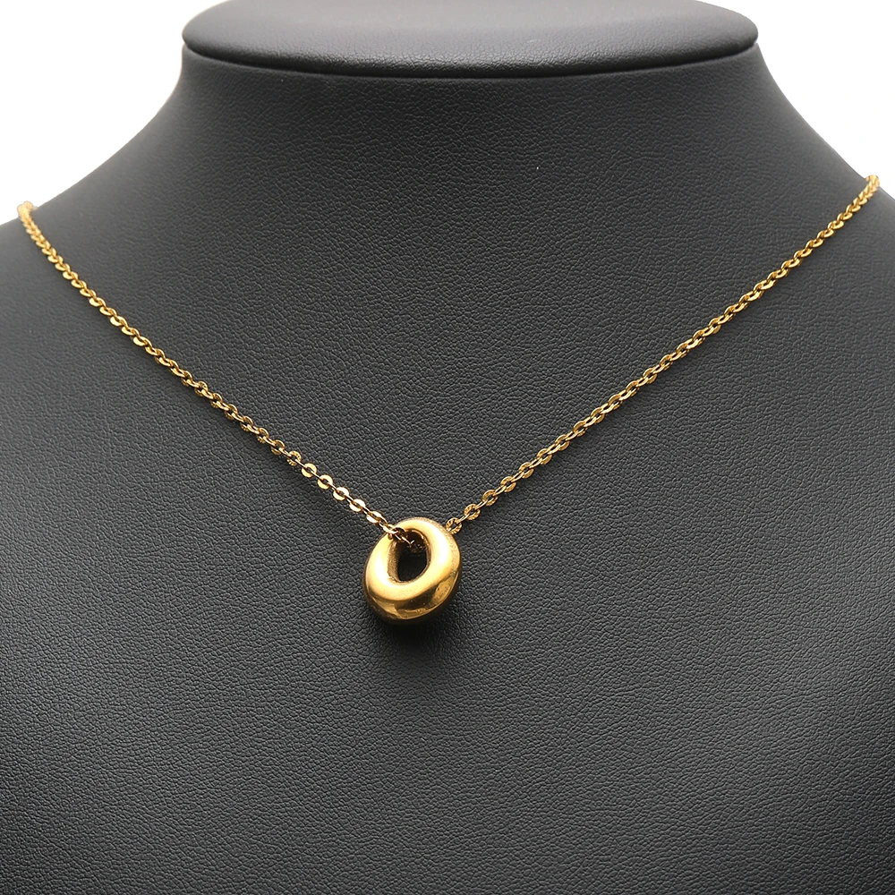5 Stück Edelstahl-Anhänger in unregelmäßiger ovaler Form für DIY-Schmuckherstellung, Ohrringe, Armbänder und Schmuckzubehör – Detail 2