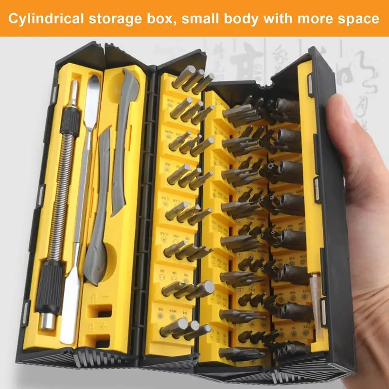 

128-Piece Precision Screwdriver Kit Small Precision Screwdriver Bits Magnetic Repair Tool Kit Compact Precision Tool Set