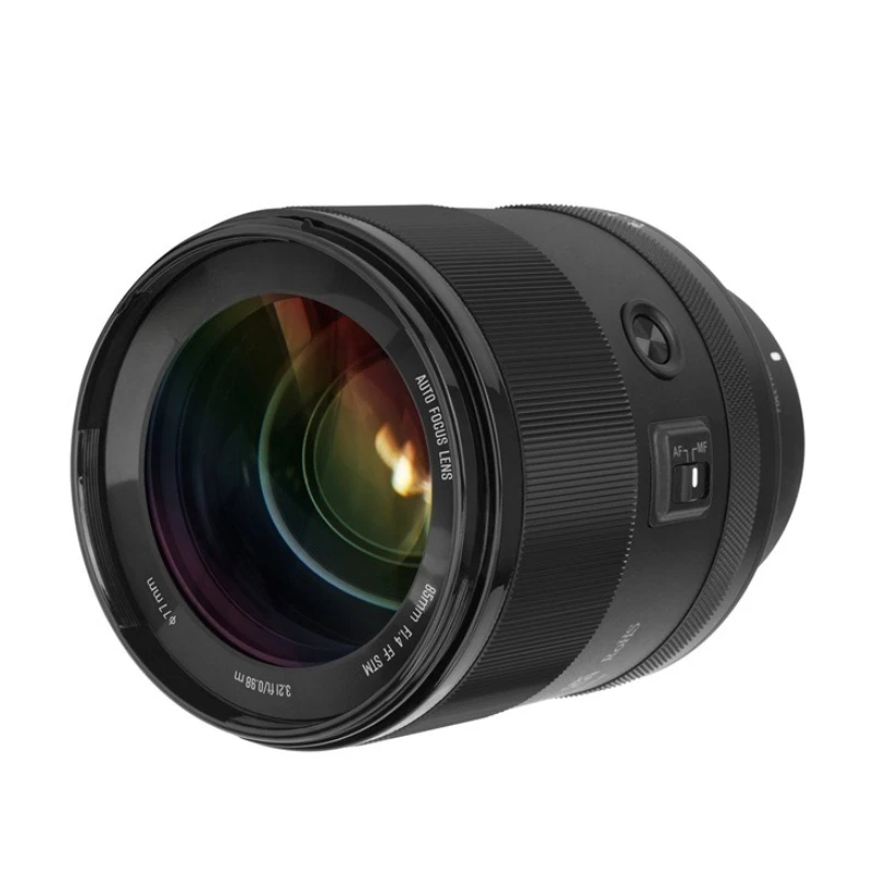 

L port 85mm F1.4 full frame size automatic lens large aperture portrait fixed focus for Nikon Sony Panasonic