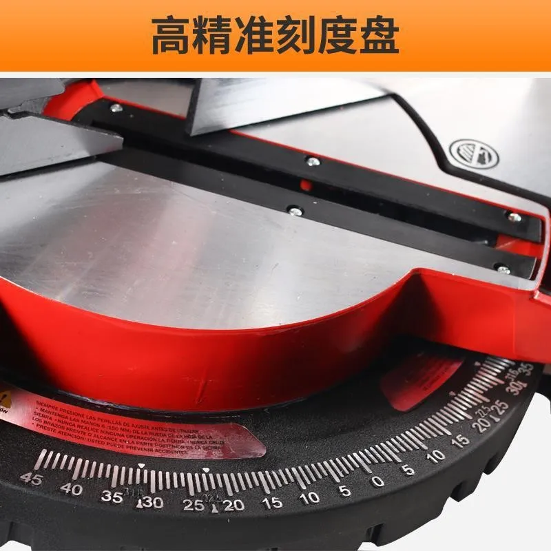 255 profile aluminum cutting machine 45 degree small photo frame line angle cutting machine metal cutting machine