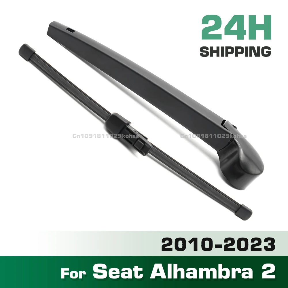 GREATROAD-Kit de juego de brazo y limpiaparabrisas trasero para Seat Alhambra 2 2010 - 2023, cepillo para ventana y parabrisas