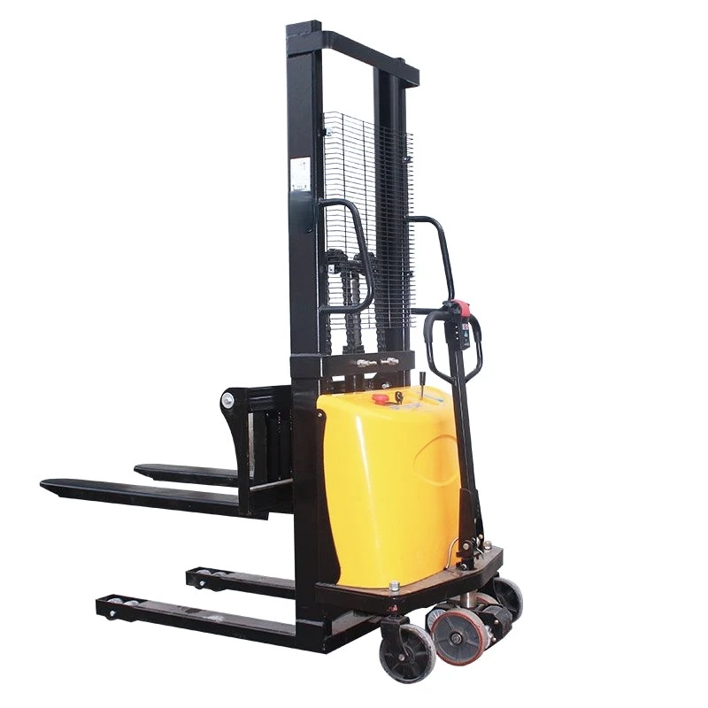 Modification of Semi-electric Forklift Stacking Truck to Electric Walking Drive 12V Stacking Truck Hydraulic Loading and