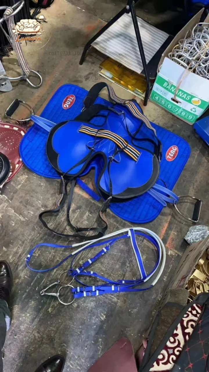 Microfiber Morning Saddle Genuine TENGML Saddle Full Set of Equestrian Equipment