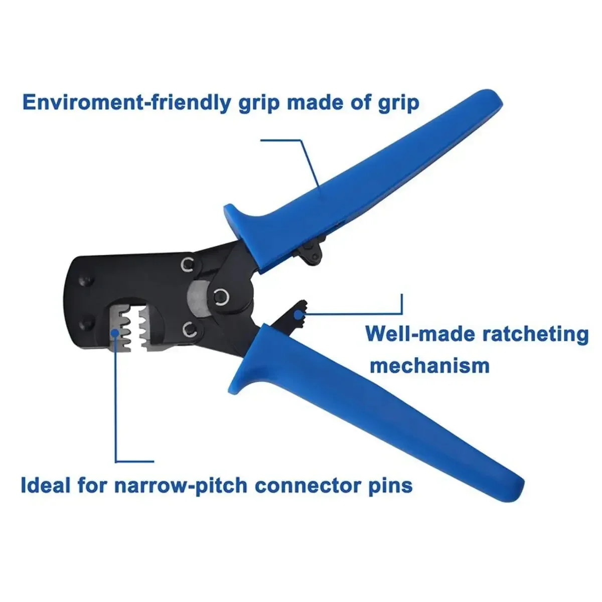 0.03-0.52mm2 Wire Crimping Pliers Tool Cable Terminals Cutter Tool Set Terminal Crimping Pliers for MOLEX1.25 JST1.25 ZH1.5