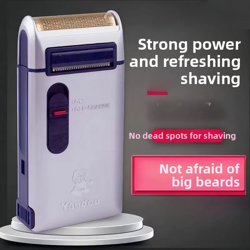 

Электрическая бритва Veteran Razor Vintage Classic 301, универсальная бритва со съемной головкой