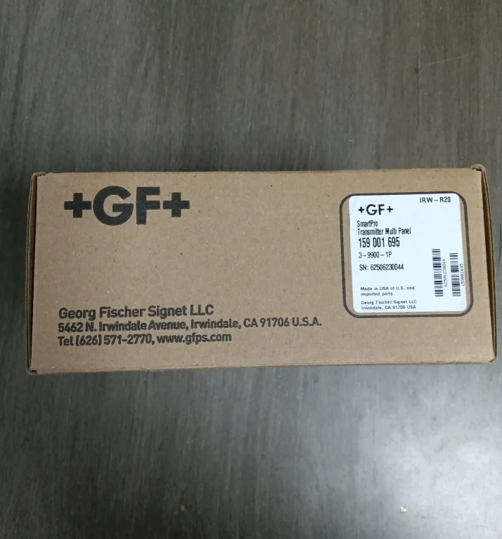 

Georg Fischer 159001695 9900 TRANSMITTER PANEL MOUNT 4-20MA 159001695 / 3-9900-1P PVC Black