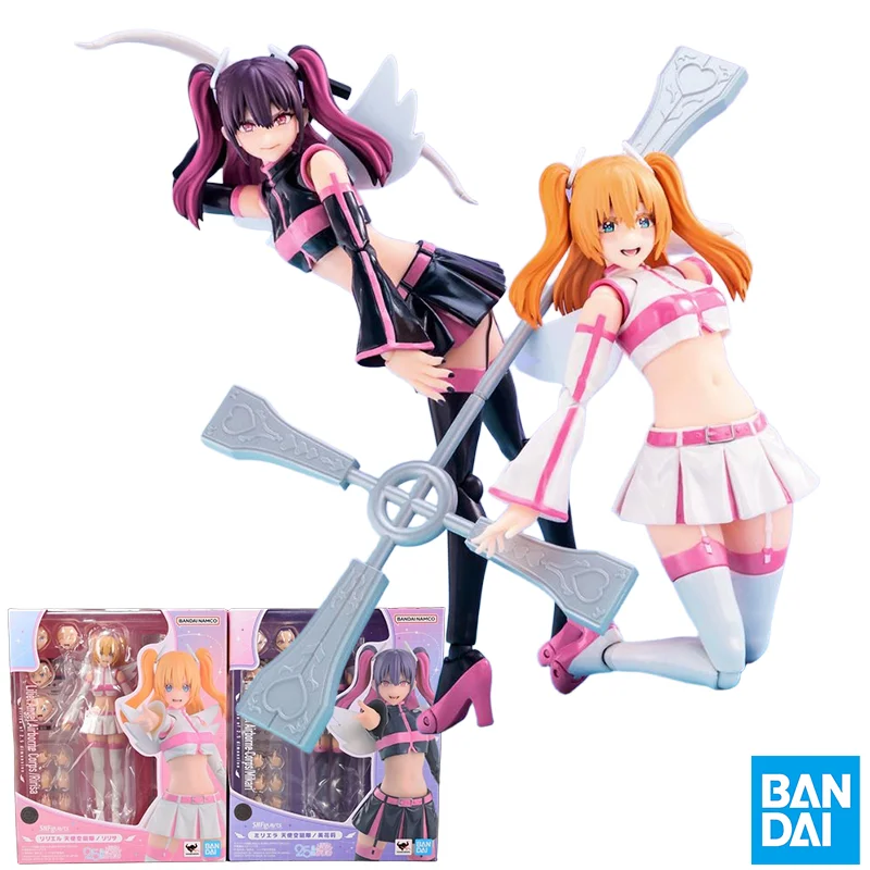 

Bandai Original Genuine 2.5 Dimensional Seduction Model Kit SHF Ririsa Amano Mikari Tachibana Collection Action Figure Model Toy