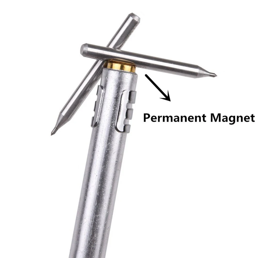 Imagem -02 - Tungstênio Carboneto Ponta Scriber Gravação Pen Marcação Dica Diamante Scribing Pen para Vidro Cerâmica Metal Marcação Ferramentas Manuais 11 Pcs