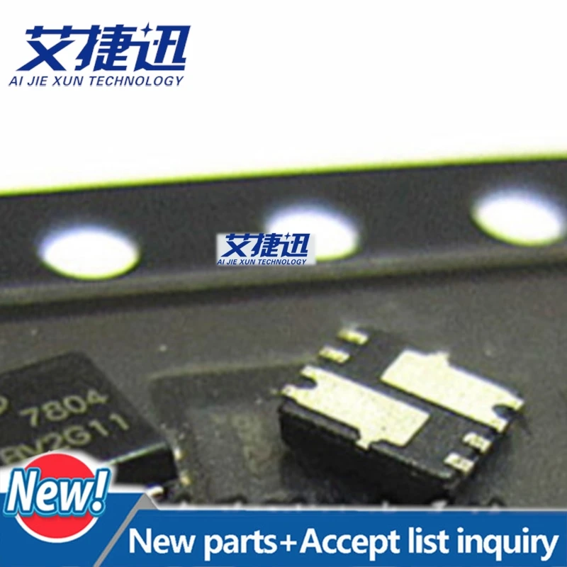 10Pcs 100% New and original AON7804  DFN 30V Dual N-Channel MOSFET large stock