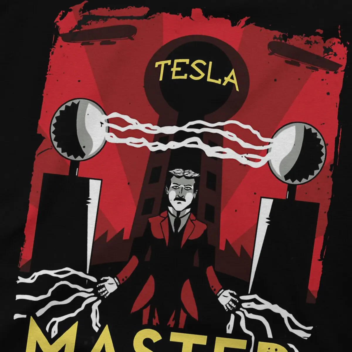 Classic-1 Men TShirt Nikola Tesla Crewneck Short Sleeve 100% Cotton T Shirt Humor Top Quality Birthday Gifts