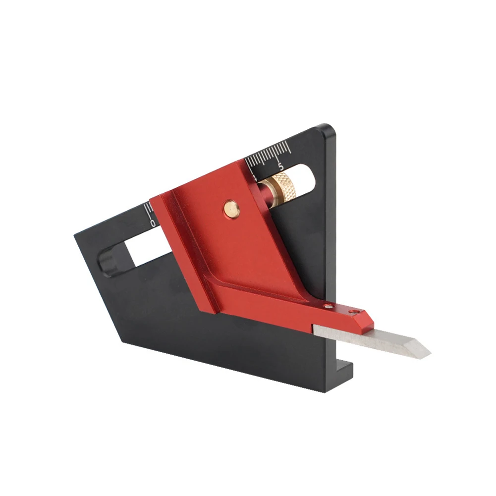 

Center Line Saw Tenon Cutting Tool Adjustable Marking Gauge For Wood Adjustable Marking Gauge Aluminum Alloy Construction